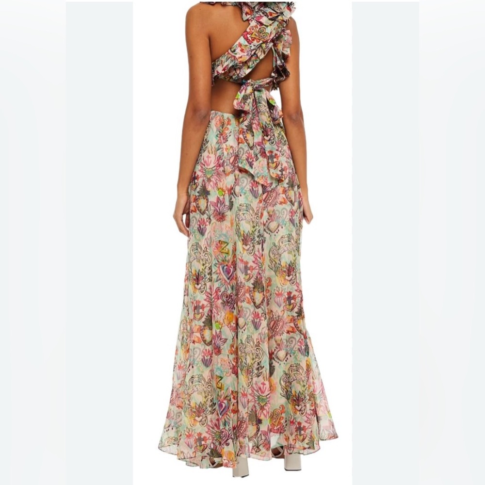 NWT Lovestruck Ruffle Maxi Dress